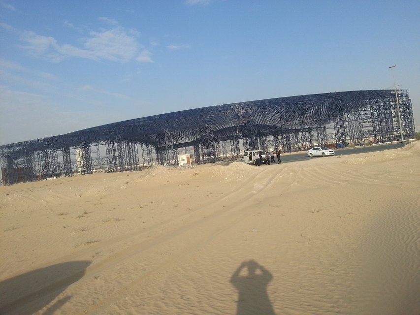 石嘴山大型场馆网架工程