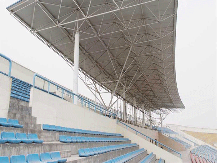 石嘴山四小体育馆网架